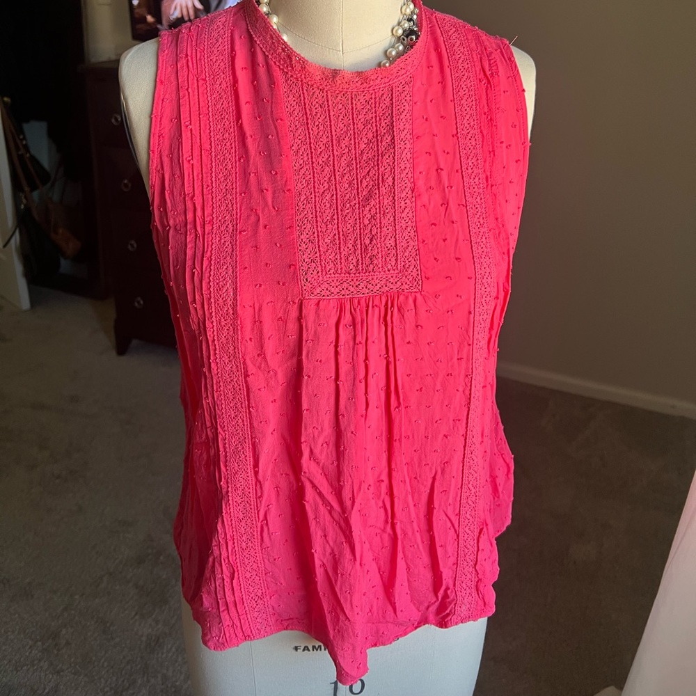 Pink blouse